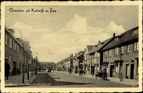 Ak Katwijk aan Zee Südholland Niederlande, Secr. Varkevisserstraat