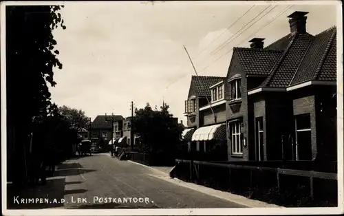 Ak Krimpen aan de Leek Südholland, Postkantoor