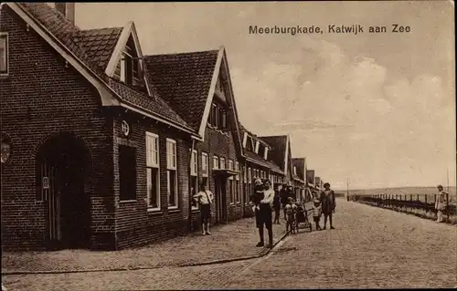 Ak Katwijk aan Zee Südholland Niederlande, Meerburgkade