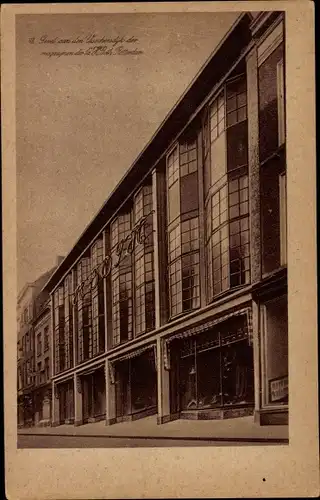 Ak Rotterdam Südholland Niederlande, Straßenpartie, Gebäude