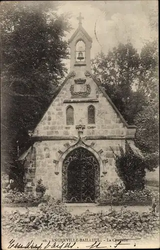 Ak Angerville Bailleul Seine Maritime, La Chapelle