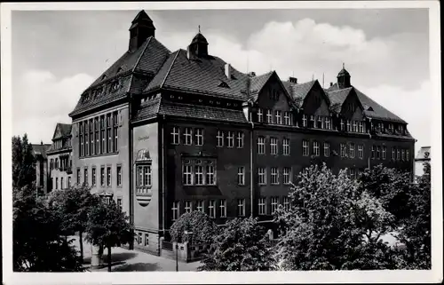 Ak Plauen im Vogtland, 100 Jahre Gymnasium Plauen, September 1935, Festpostkarte