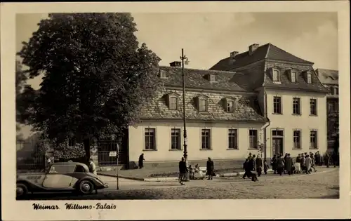 Ak Weimar in Thüringen, Wittums Palais