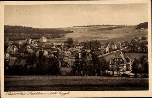 Ak Oberschlema Bad Schlema in Sachsen, Panorama