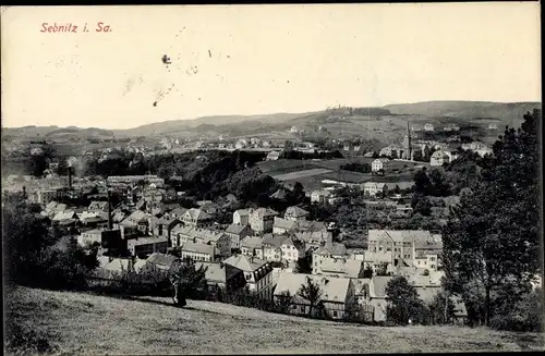 Ak Sebnitz Sächsische Schweiz, Panorama