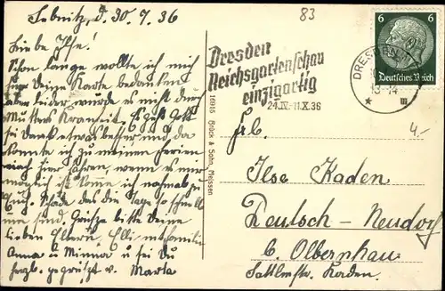 Ak Sebnitz Sächsische Schweiz, Panorama