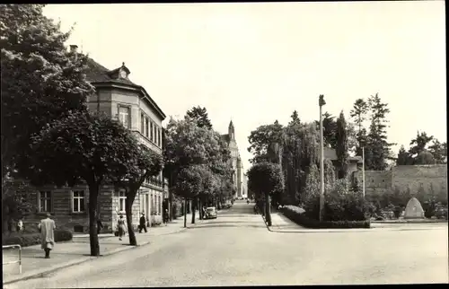 Ak Kamenz in Sachsen, Poststraße