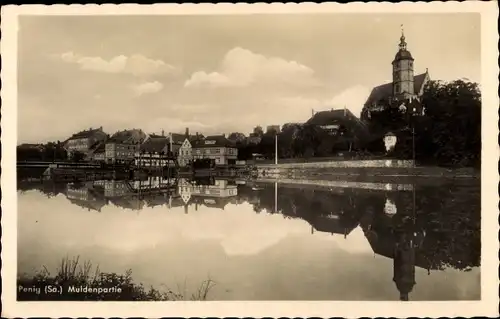 Ak Penig in Sachsen, Muldenpartie