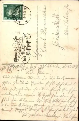 Ak Hansestadt Lübeck, Marienkirche