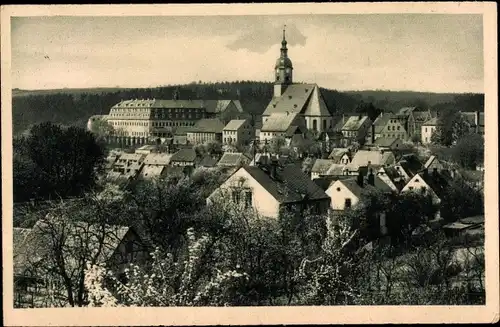 Ak Wechselburg in Sachsen, Gesamtansicht