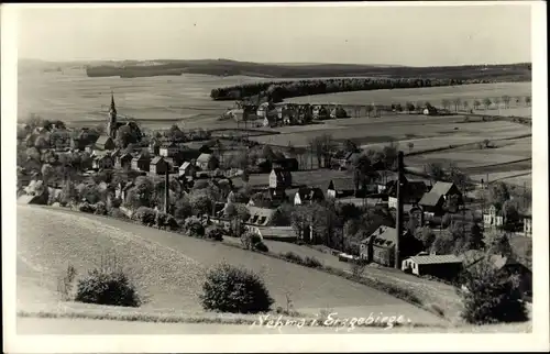 Foto Ak Sehma Sehmatal im Erzgebirge, Gesamtansicht