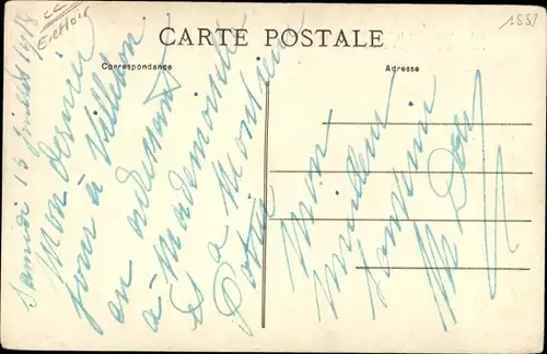 Ak Eure et Loir Frankreich, Restaurant de Villebon en 1845