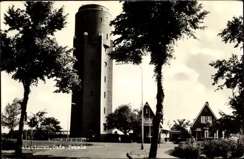 Ak Oude Pekela Groningen Niederlande, Watertoren