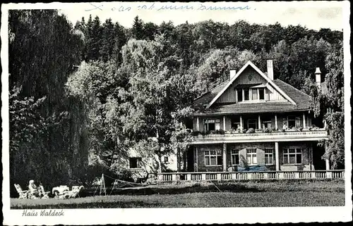 Ak Bad Sobernheim an der Nahe, Haus Waldeck