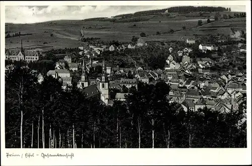 Ak Prüm in der Eifel, Gesamtansicht