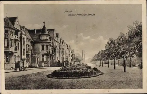 Ak Neuss am Rhein, Kaiser Friedrich Straße