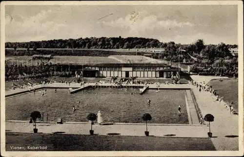 Ak Viersen in Nordrhein Westfalen, Kaiserbad