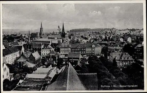 Ak Bottrop im Ruhrgebiet, Gesamtansicht