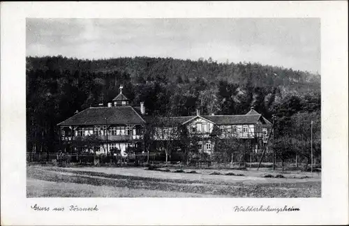 Ak Pößneck in Thüringen, Walderholungsheim