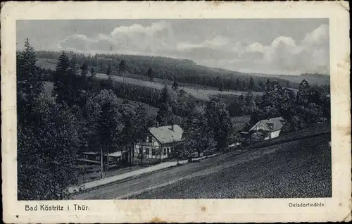 Ak Bad Köstritz in Thüringen, Oelsdorfmühle