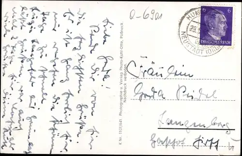 Ak Hummelshain in Thüringen, Bauernschule