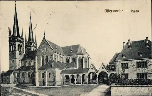 Ak Ottersweier in Baden Württemberg, Kirche