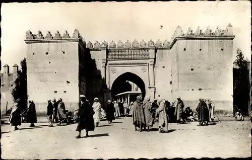 Ak Oujda Marokko, La Porte des Têtes