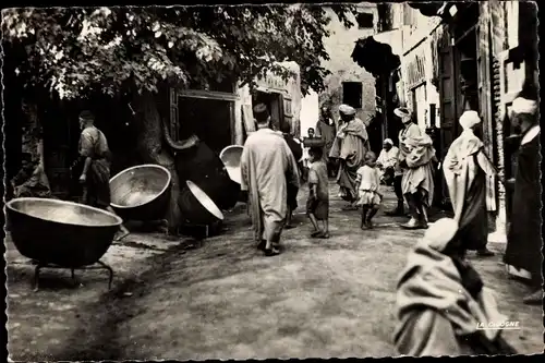 Ak Fès Fez Marokko, Quartier Seffarine