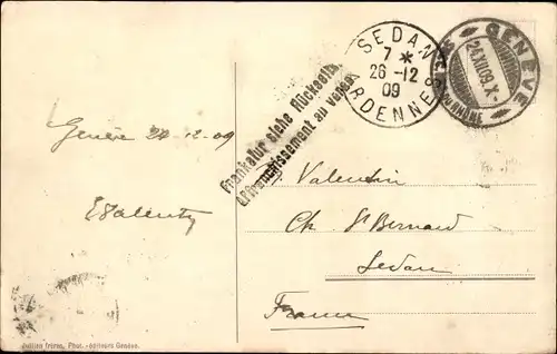 Ak Genève Genf Schweiz, La Tour du Molard