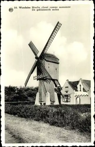 Ak Wenduine Wenduyne De Haan Westflandern, Windmühle, Moulin