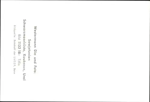 Ak Tiflis Georgien, Gesamtansicht