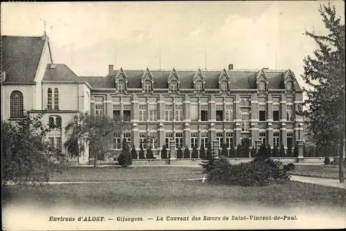Ak Gijsegem Gijzegem Gysegem Aalst Ostflandern, Le Couvent des Soeurs de Saint Vincent de Paul