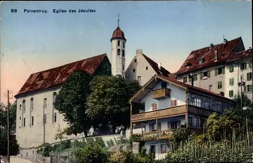 Ak Pruntrut Porrentruy Kanton Jura, Eglise des Jesuites