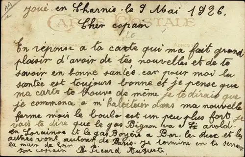 Künstler Ak Griff, Nos Dict-on, On est gene avec femme qui s'abandonne