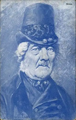 Künstler Ak Gerstenhauer, J. G., Mann in niederländischer Tracht, Portrait