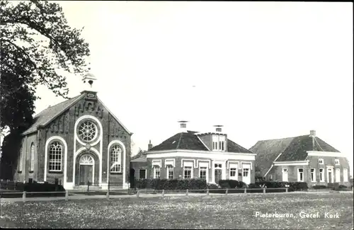 Ak Pieterburen Groningen Niederlande, Geref. Kerk