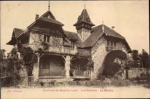 Ak Les Combes Haute Vienne, Le Moulin