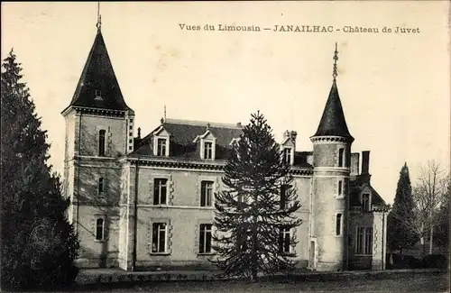Ak Janailhac Haute Vienne, Le Château de Juvet