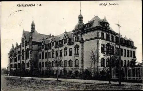 Ak Frankenberg an der Zschopau, Königliches Seminar
