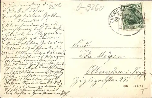 Ak Hainichen in Sachsen, Wilhelmsplatz