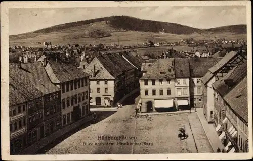 Ak Hildburghausen in Thüringen, Blick nach dem Häselriether Berg