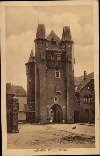 Ak Kempen am Niederrhein, Kuhtor