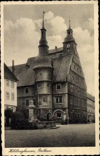 Ak Hildburghausen in Thüringen, Rathaus