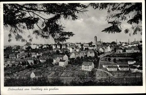 Ak Lüdenscheid im Märkischen Kreis, vom Stadtberg aus gesehen