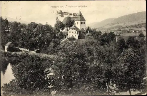 Ak Murrhardt in Württemberg, Ansicht Walderichskirche