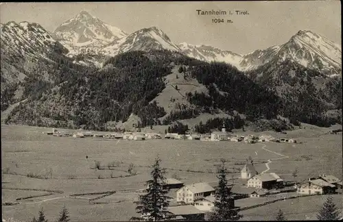 Ak Tannheim in Tirol, Panorama