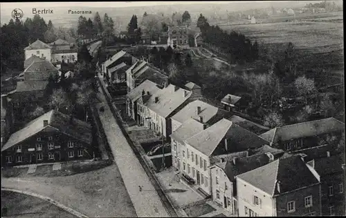 Ak Bertrix Wallonien Luxemburg, Panorama