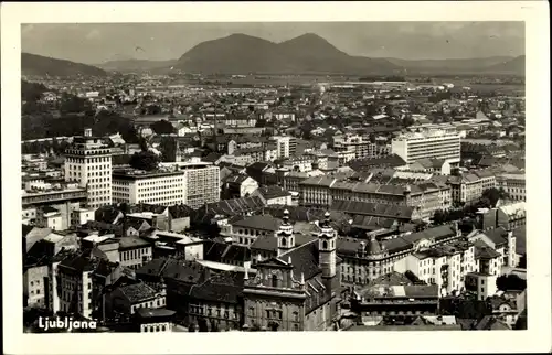 Foto Ak Ljubljana Laibach Slowenien, Fliegeraufnahme