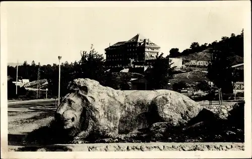 Ak Ifrane Marokko, Le Lion et l'Hôtel Balima