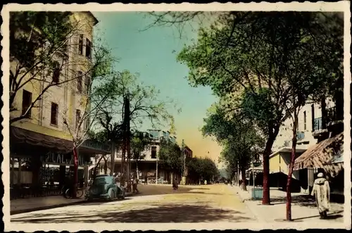 Ak Fès Fez Marokko, Boulevard Poeymireau